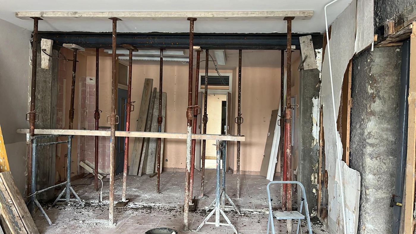 Ouverture de mur porteur (IPN)