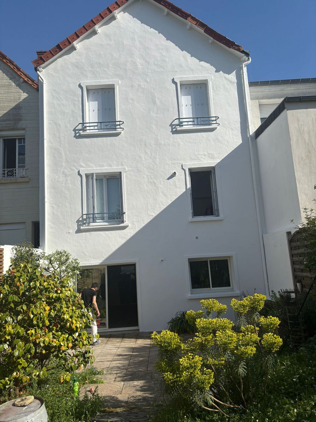 Ravalement de façade, maison de ville, Après