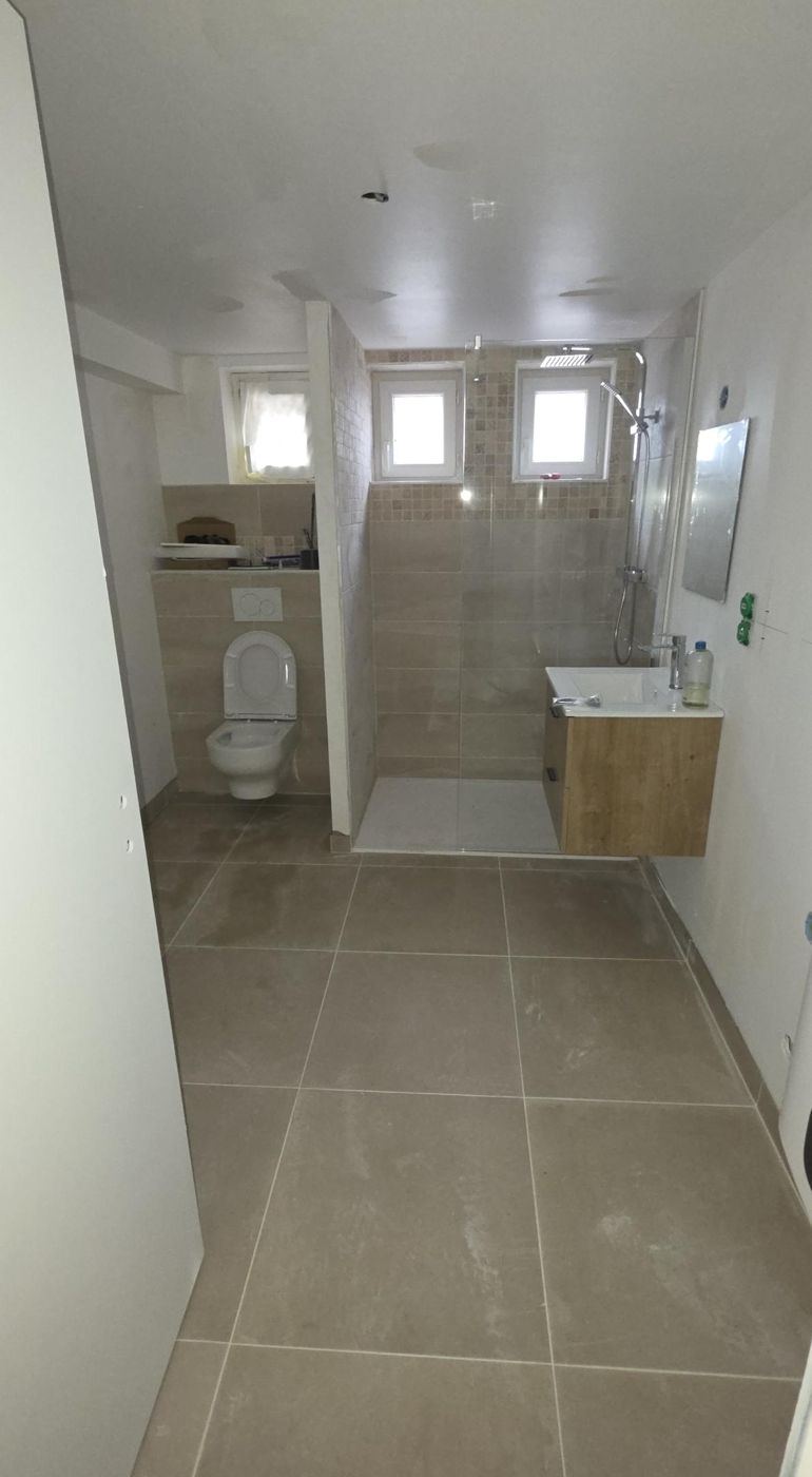 Salle de bain et carrelage